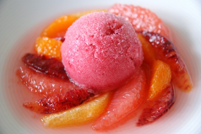 Blood Orange Sorbet