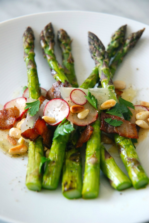 Grilled Spring Asparagus Salad | Kitchen Culinaire