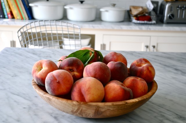 Peaches from the Farmer's market