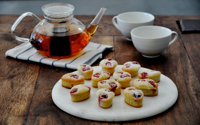 Friands and tea