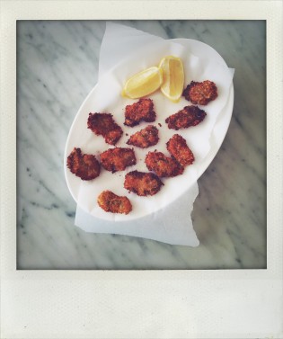 fried oysters